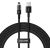 Baseus Gem USB to IP 2.4A fast charging cable 2 m Black