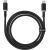 Baseus Dura Type C to Type C 100 W fast charging cable 1 m Black, Gold