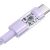 Baseus Gem USB A to USB C fast charging cable 1 m 100 W Purple