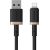 Baseus Dura Type A to IP 2.4A 2 m fast charging cable Black, Gold