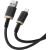Baseus Dura Type A to IP 2.4A 2 m fast charging cable Black, Gold
