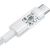 Baseus Gem USB A to USB C fast charging cable 1 m 100 W White