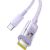 Baseus Gem USB C to USB C fast charging cable 2 m 100 W Purple