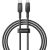 Baseus Unbreakable USB C to USB C cable 1 m Black