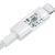 Baseus Gem USB to IP 2.4A fast charging cable 2 m White