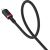 Baseus Dura Type A to IP 2.4A 2 m fast charging cable Black, Red
