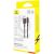 Baseus Dura Type A to IP 2.4A 2 m fast charging cable Black, Red