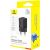 Baseus P10110909113-01 USB-C GaN5 mini 25W mains charger Black
