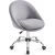 Songmics biroja krēsls – pelēks, ar rotējošu mehānismu un putu polsterējumu Biroja krēsli