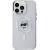 Karl Lagerfeld KLHMP13XHLSCHH IML Metal Choupette Head Чехол для Apple iPhone 13 Pro Max