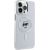 Karl Lagerfeld KLHMP13XHLSCHH IML Metal Choupette Head Чехол для Apple iPhone 13 Pro Max