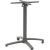 Table leg BISTRO 67x67xH72cm, grey
