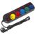 Maclean MCE204M power extension 1.5 m 5 AC outlet(s) Indoor Black, Multicolour