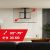 Maclean electric ceiling TV mount, TUYA support, max VESA 600x400, 90st swivel remote control, 32"-75", 35kg, MC-490