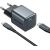 GaN Vention USB-C 20W Charger + USB-C-L 1m Cable (Gray)