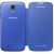 Samsung Flip EF-FI950BCEGWW Oriģināls grāmatveida maks Samsung Galaxy I9500 S4 zils