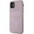 Guess GUHMN61PSAHMCP iPhone 11 | Xr 6.1" розовый жесткий чехол Saffiano MagSafe