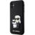 Karl Lagerfeld PU Saffiano Karl and Choupette NFT Чехол для iPhone 11 черный