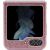 Guess GUHCZF5HGGSHP F731 Z Flip5 różowy|pink hardcase Glitter Script