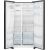 Hisense RS694N4GBE side-by-side Ledusskapis Black