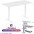 Adjustable Height Table Up Up Bjorn White, Table top L White