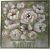 Wall art WALLY 60x60cm, white flowers