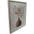 Wall art WALLY 40x50cm, plants in a round vase