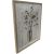 Wall art WALLY 40x50cm, plants in a vase