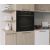Built-in electric oven Indesit, black