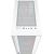 Gembird Fornax 4000W ARGB gaming ATX computer case, Midi Tower, backlight, White
