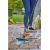 GARDENA Cleansystem washing set hard with handle M, washing brush (grey/turquoise, working width 27cm)