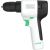 Black&decker BLACK+DECKER reviva cordless drill/driver, 12 volts (white/black, integrated Li-ion battery 1.5 Ah)