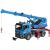 BRUDER MAN TGS crane truck, model vehicle