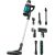 Concept VP6110 stick vacuum/electric broom 2-in-1 stick vacuum Battery Dry HEPA Bagless Black, Blue 2.5 Ah