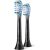 Philips Sonicare C3 Premium Plaque Defence zobu birstes uzgalis (2gab) melns