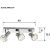 Activejet AJE-BLANKA 3P ceiling lamp