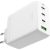 LĀDĒTĀJS   FIXED GaN Travel Charger - 3xUSB-C; 1xUSB-A 100W