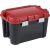 Keter Коробка с крышкой Totem 60л 59x39,5x36см черный/красный