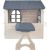 Mochtoys Bērnu dārza māja ar galdu un krēslu 122x175x120,5 cm 13010