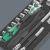 Wera 9721 foam tray 8000 B Zyklop ratchet 3/8" set 1, 23 pieces, tool set (black/grey, ratchet and socket set, in foam tray for workshop trolley)