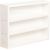 Shelf LESTER 48x10xH36cm, white melamine