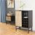 Cabinet HELVE with wine rack 80x40xH110cm, melamine