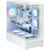 Zalman P40 Prism White, ARGB Fan x1