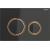 Geberit Sigma 21 Dual Flush Actuator with Zinc Frame in Red Gold