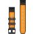 Siksniņa  Garmin Ersatzarmband QuickFit 22mm Silikon Graphit/Orange