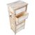 Chest of drawers KASEKE with 5 storage units 40x29x90cm, natural