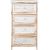 Chest of drawers KASEKE with 4-storage units 40x29x73cm, natural