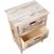 Chest of drawers MIHKLI with 3 storage units 40x29x58cm, natural