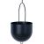 Hangingpot DEIA  D16xH15/32cm, black