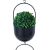 Hangingpot DEIA  D16xH15/32cm, black